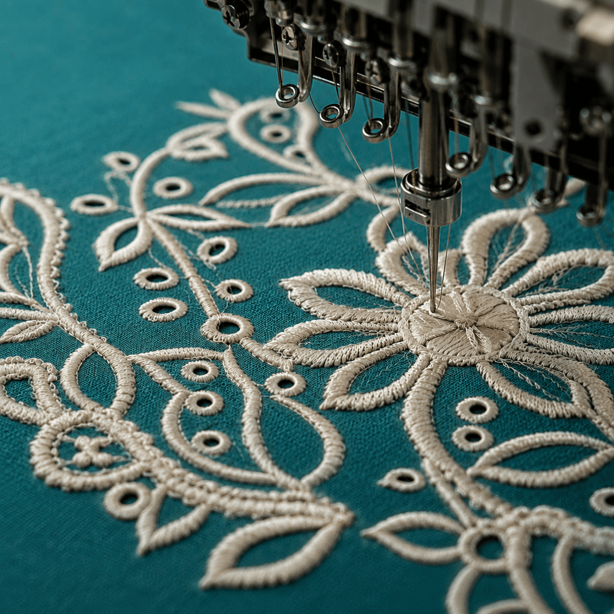 embroidery motif