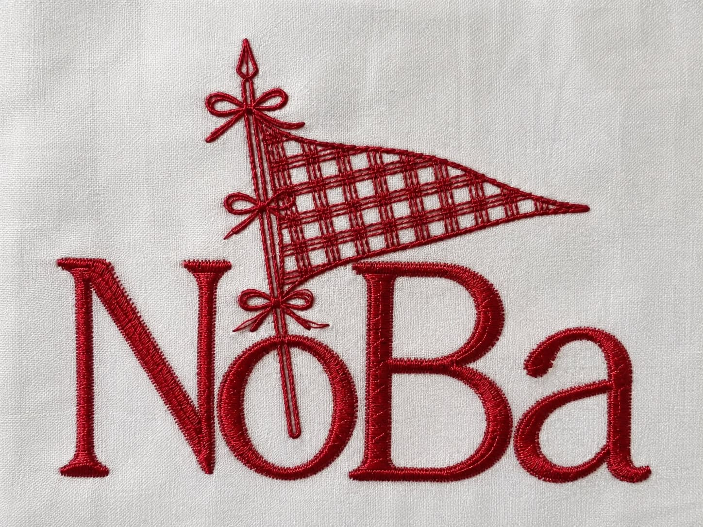 Logos and Patchwork embroidery — sample 10