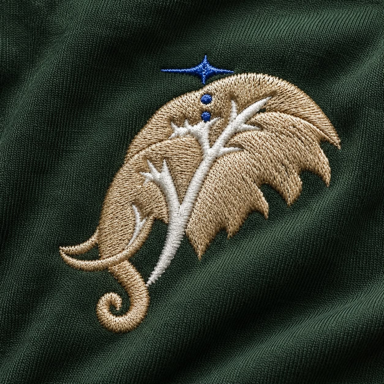 Logos and Patchwork embroidery — sample 7