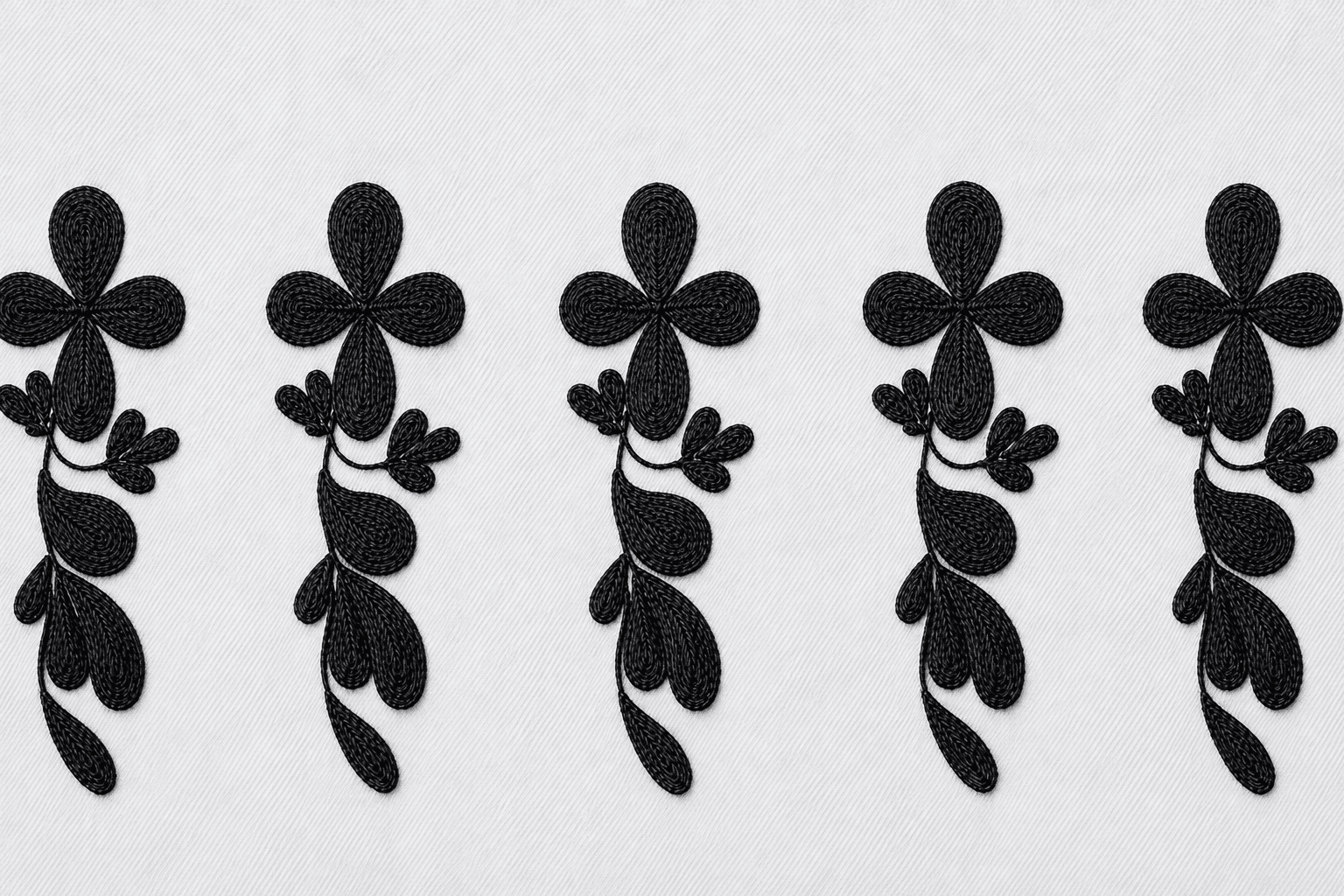 Multi head computer embroidery — sample 10