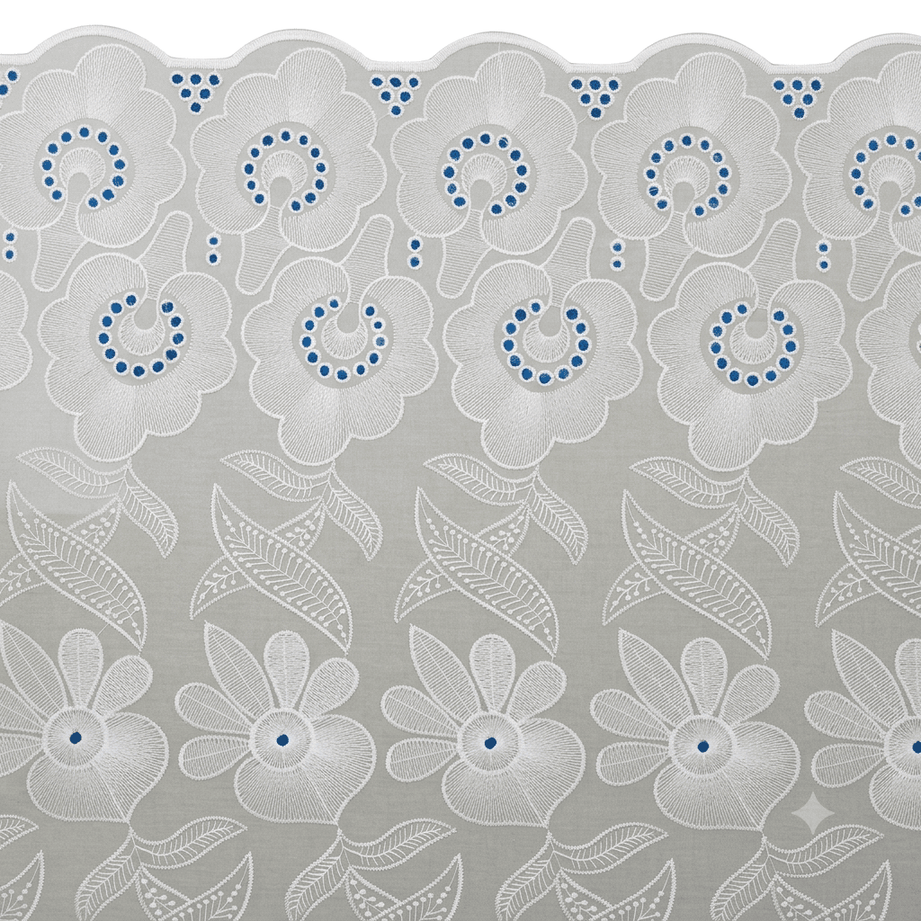 Schiffli embroidery — sample 34