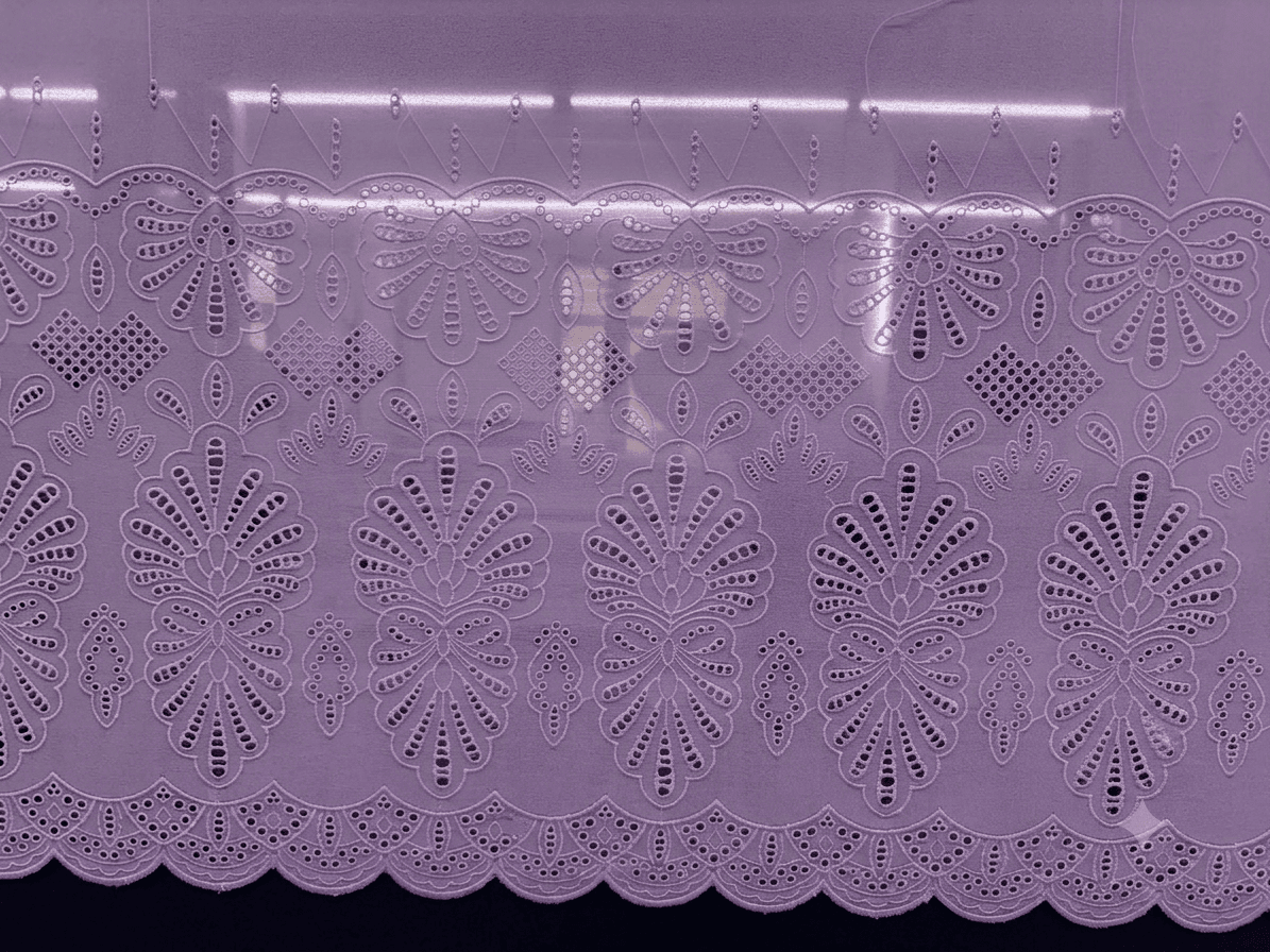 Schiffli embroidery — sample 40