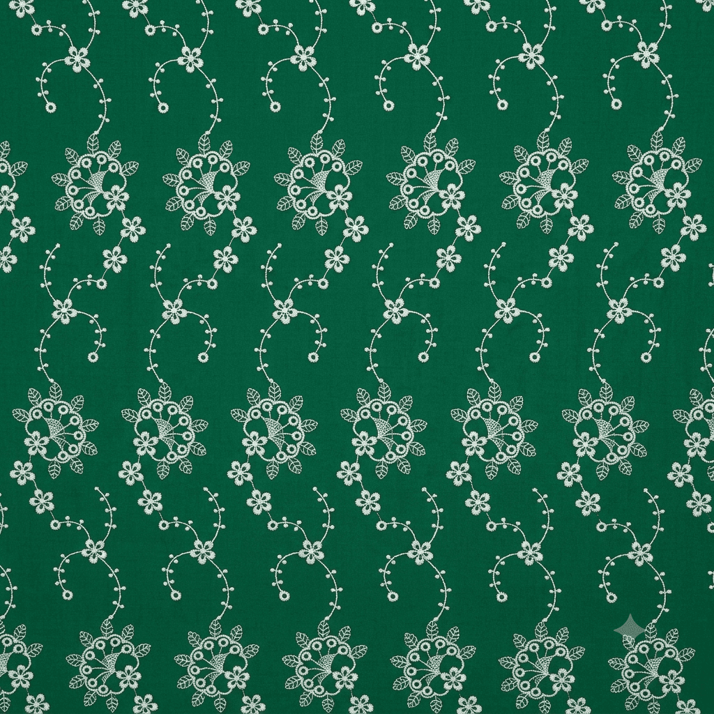 Schiffli embroidery — sample 43