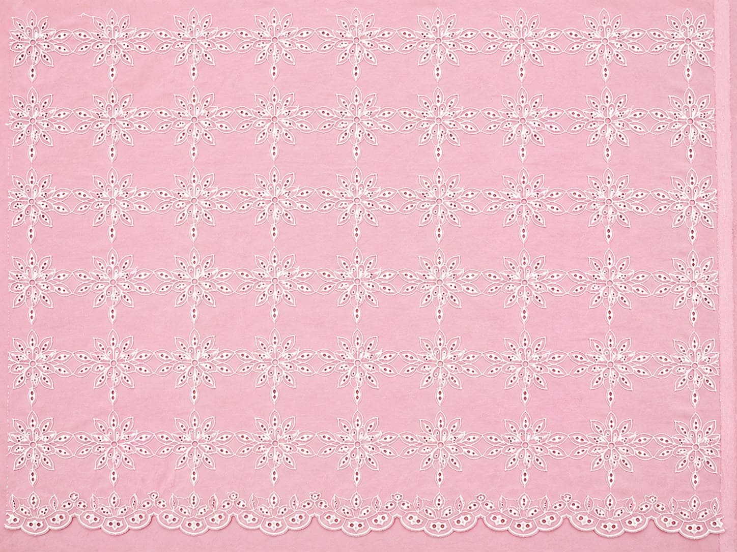 Schiffli embroidery — sample 49