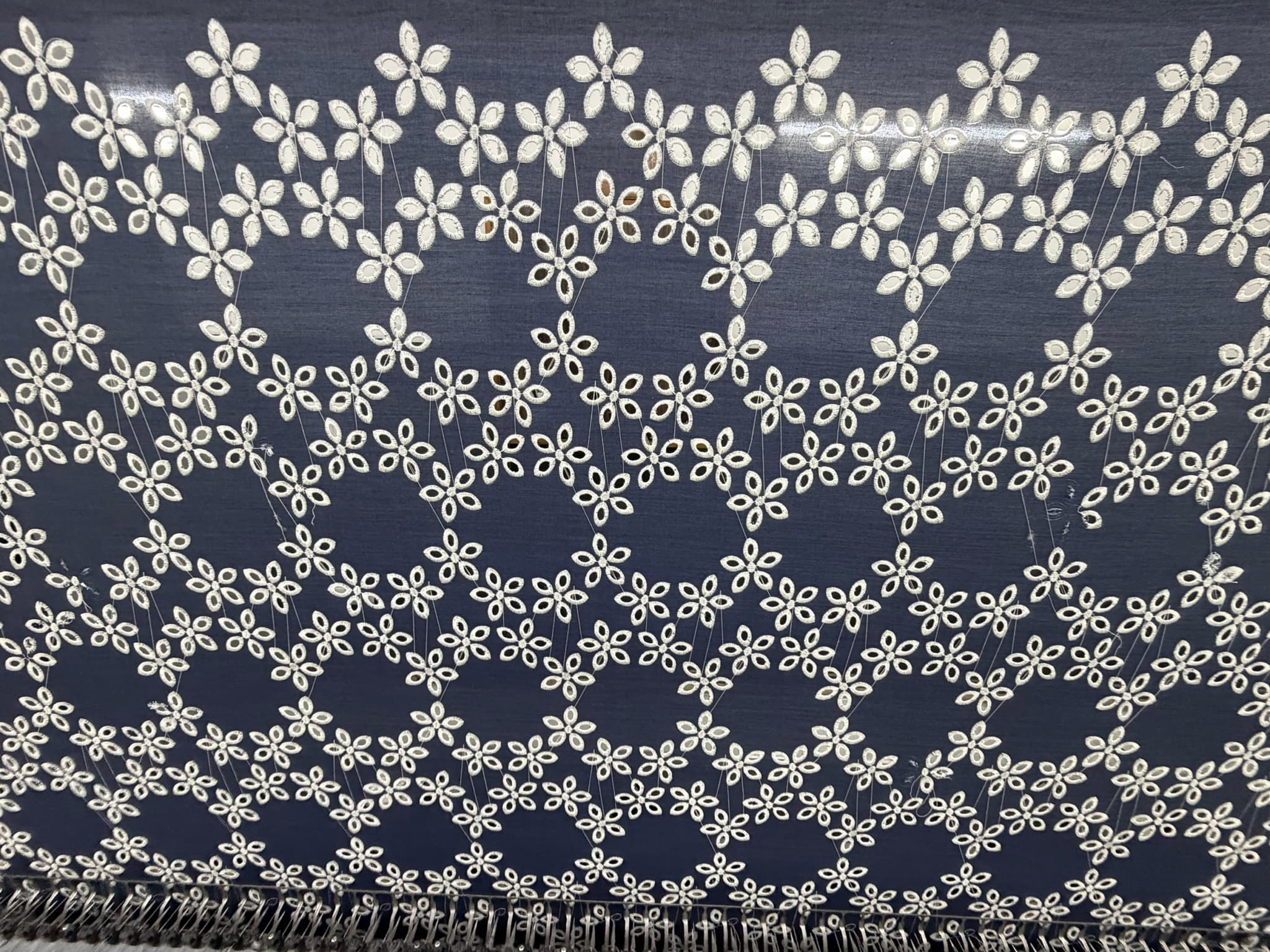 Schiffli embroidery — sample 8
