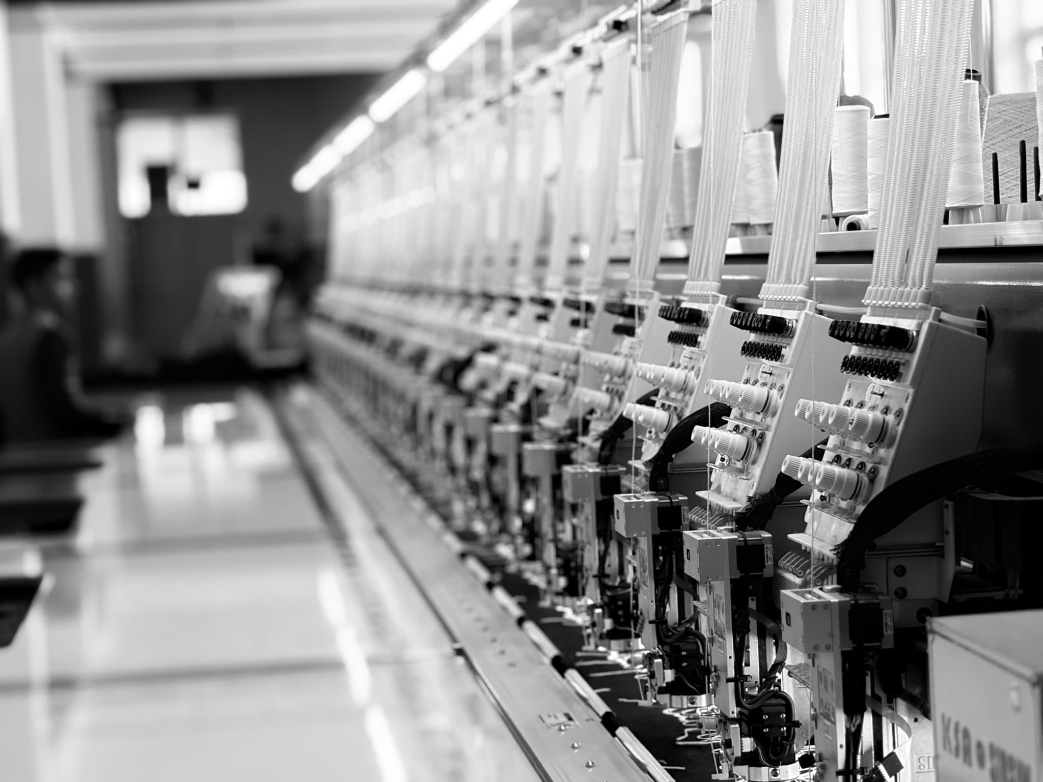 Cording machine detail